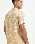 Marx Beige Holiday Shirt EOSS