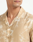 Marx Beige Holiday Shirt EOSS