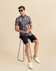 Half Sleeves Multi Print Shirt EOSS