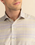 Half Sleeves Pistachio Print Shirt EOSS