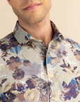 Half Sleeves Floral Print Shirt EOSS