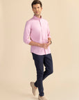 Glendale Shirt Stretch Melange Shirt