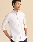 Prescott Shirt Stretch Melange Shirt