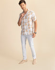 Light Grey Cotton Stretch Chinos EOSS