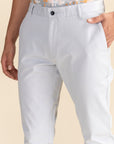 Light Grey Cotton Stretch Chinos EOSS
