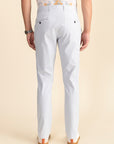 Light Grey Cotton Stretch Chinos EOSS