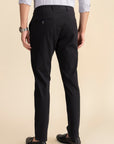 Black Cotton Stretch Chinos EOSS