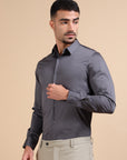 Dark Grey Stretch Premium Shirt