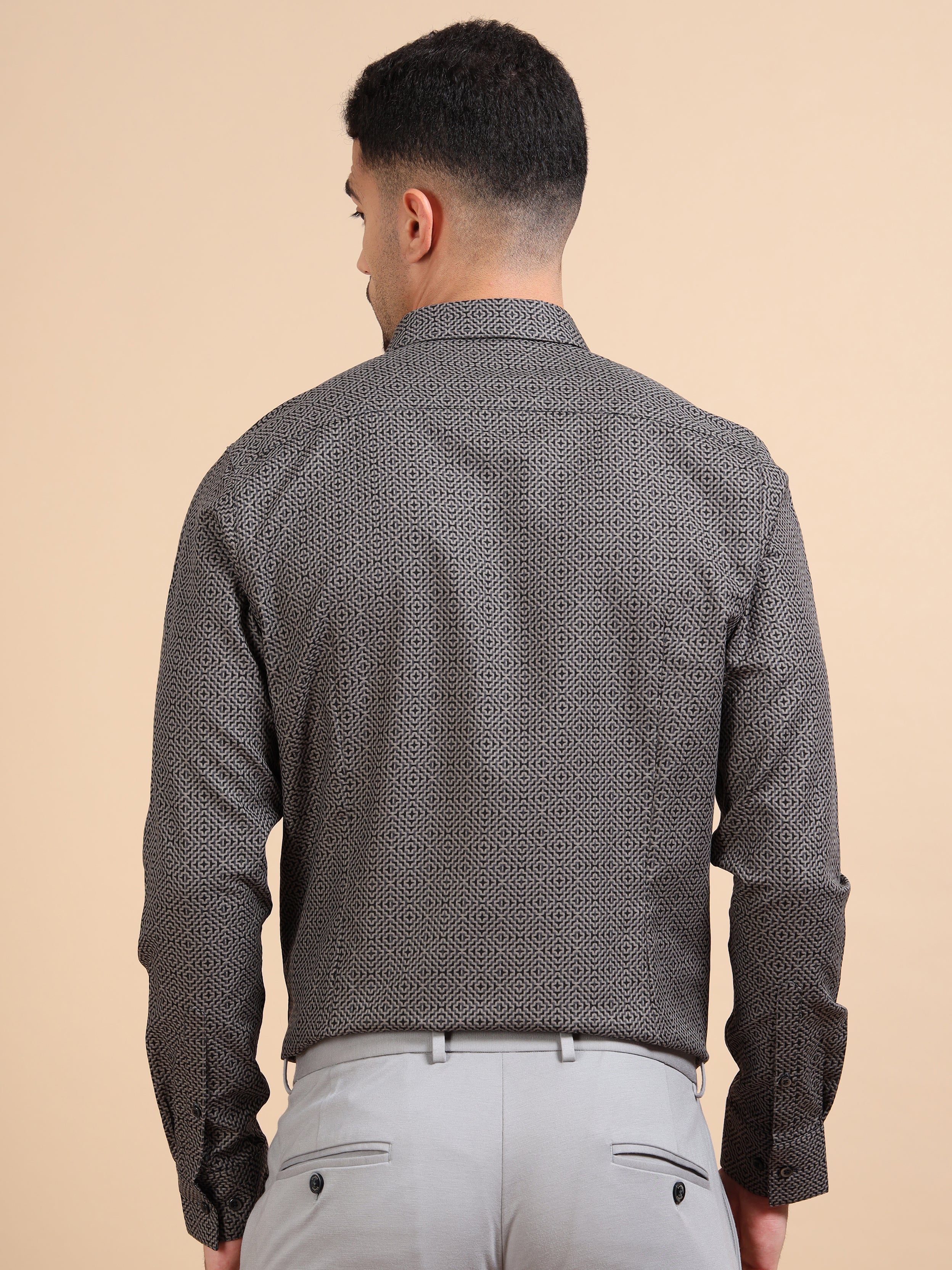 Dark Jacquard Premium Shirt