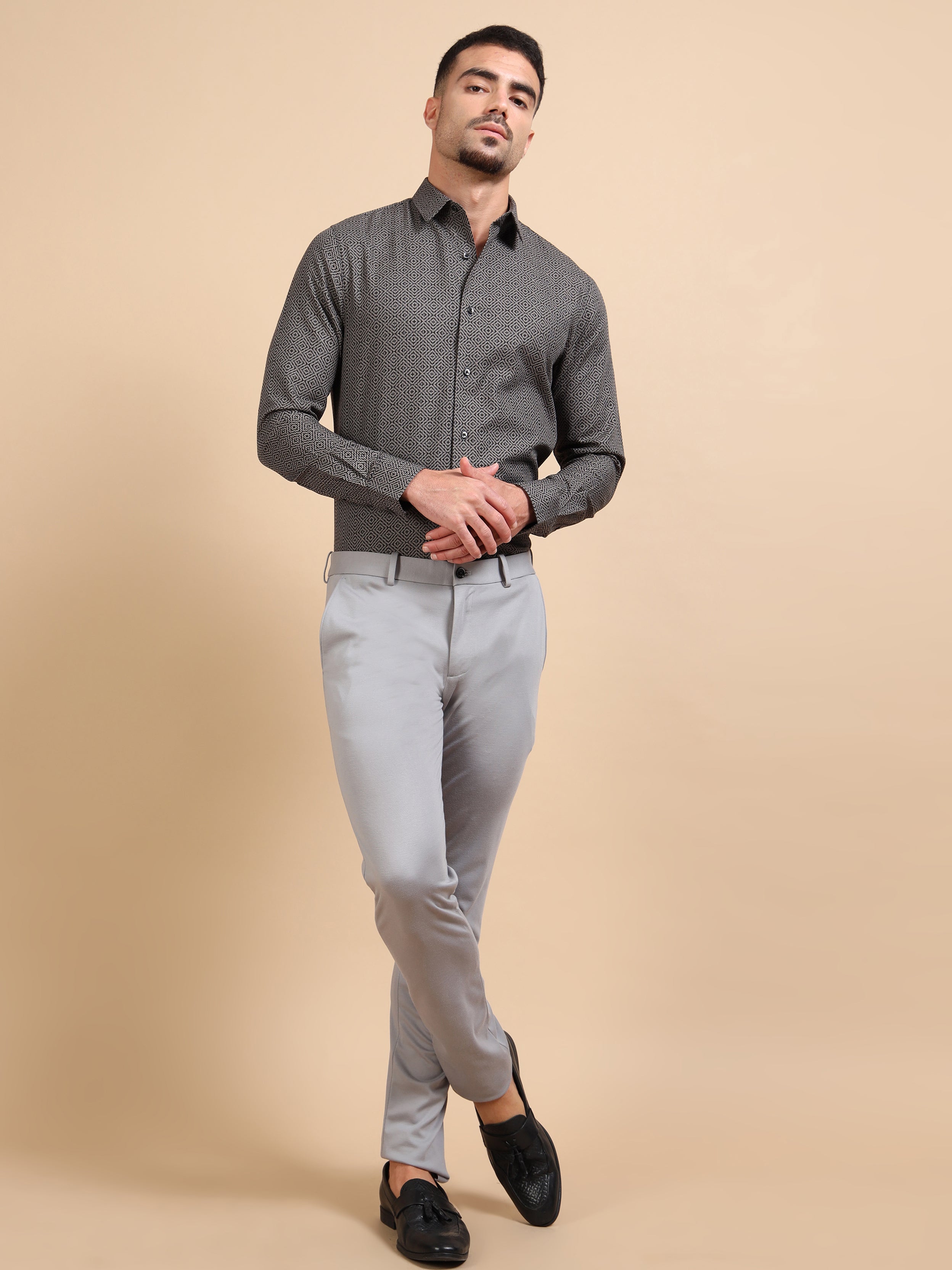 Dark Jacquard Premium Shirt