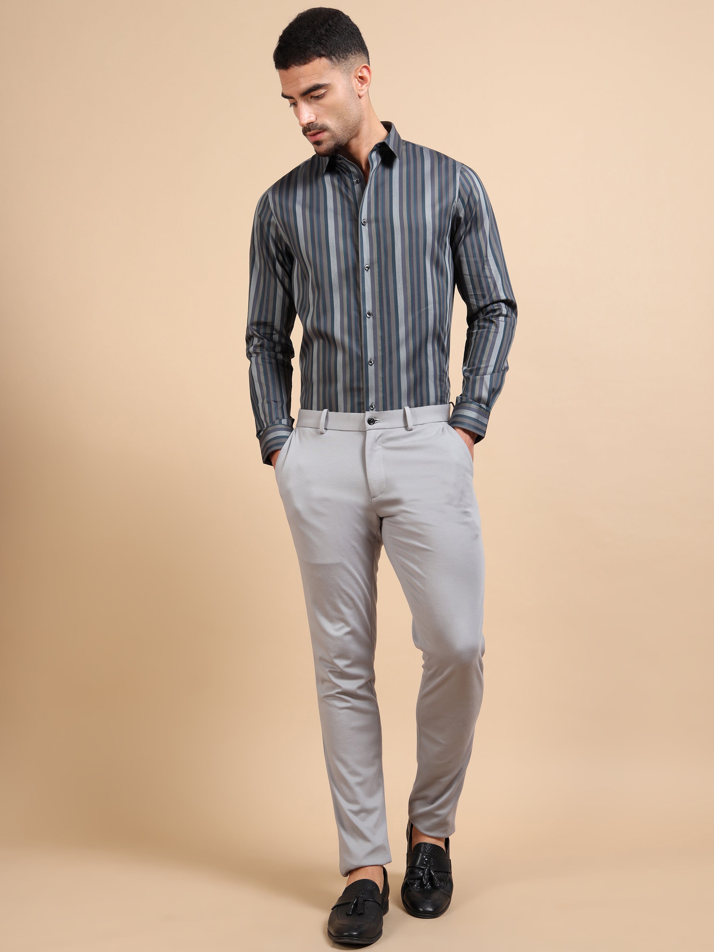 Embody Stripe Premium Formal Shirt