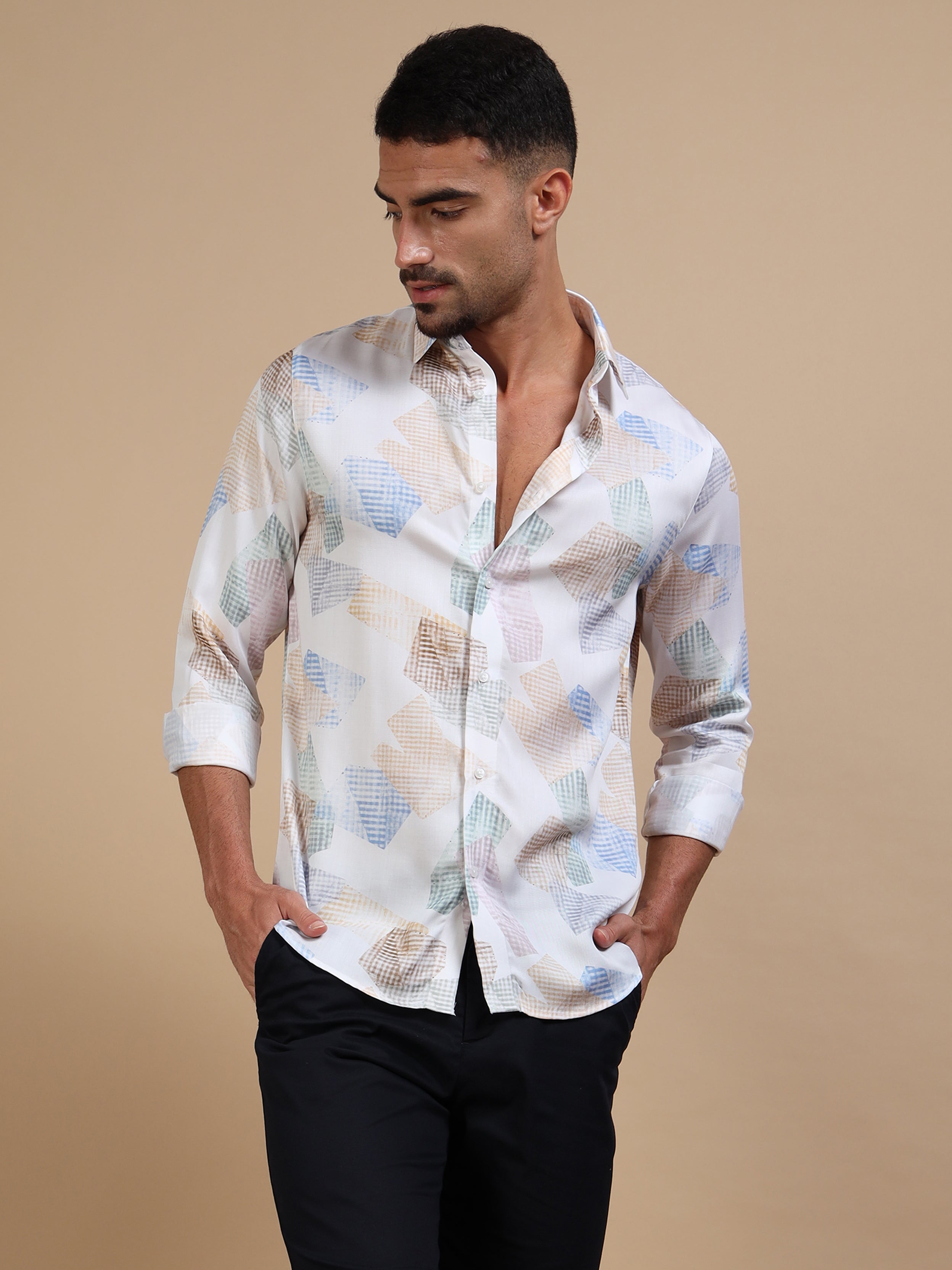 Castaway Premium Print Shirt