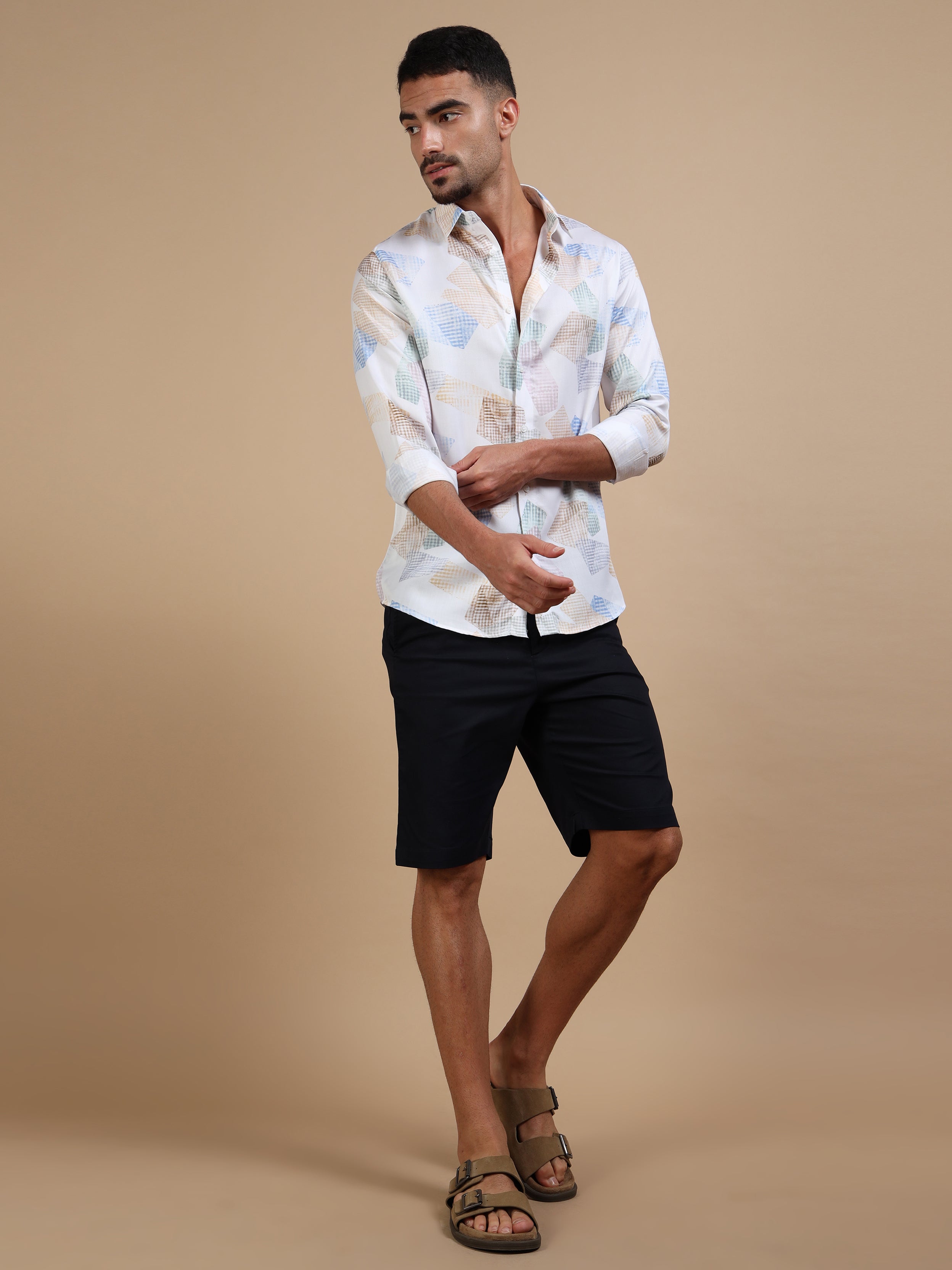 Castaway Premium Print Shirt