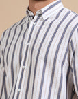 Zap Striped Seersucker Shirt