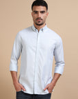 Blue Premium Casual Stripe Shirt