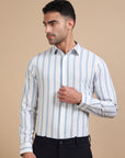 Port Striped Seersucker Shirt