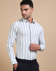 Port Striped Seersucker Shirt