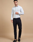 Port Striped Seersucker Shirt