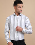 Black White Stripe Shirt