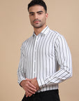 Black White Stripe Shirt