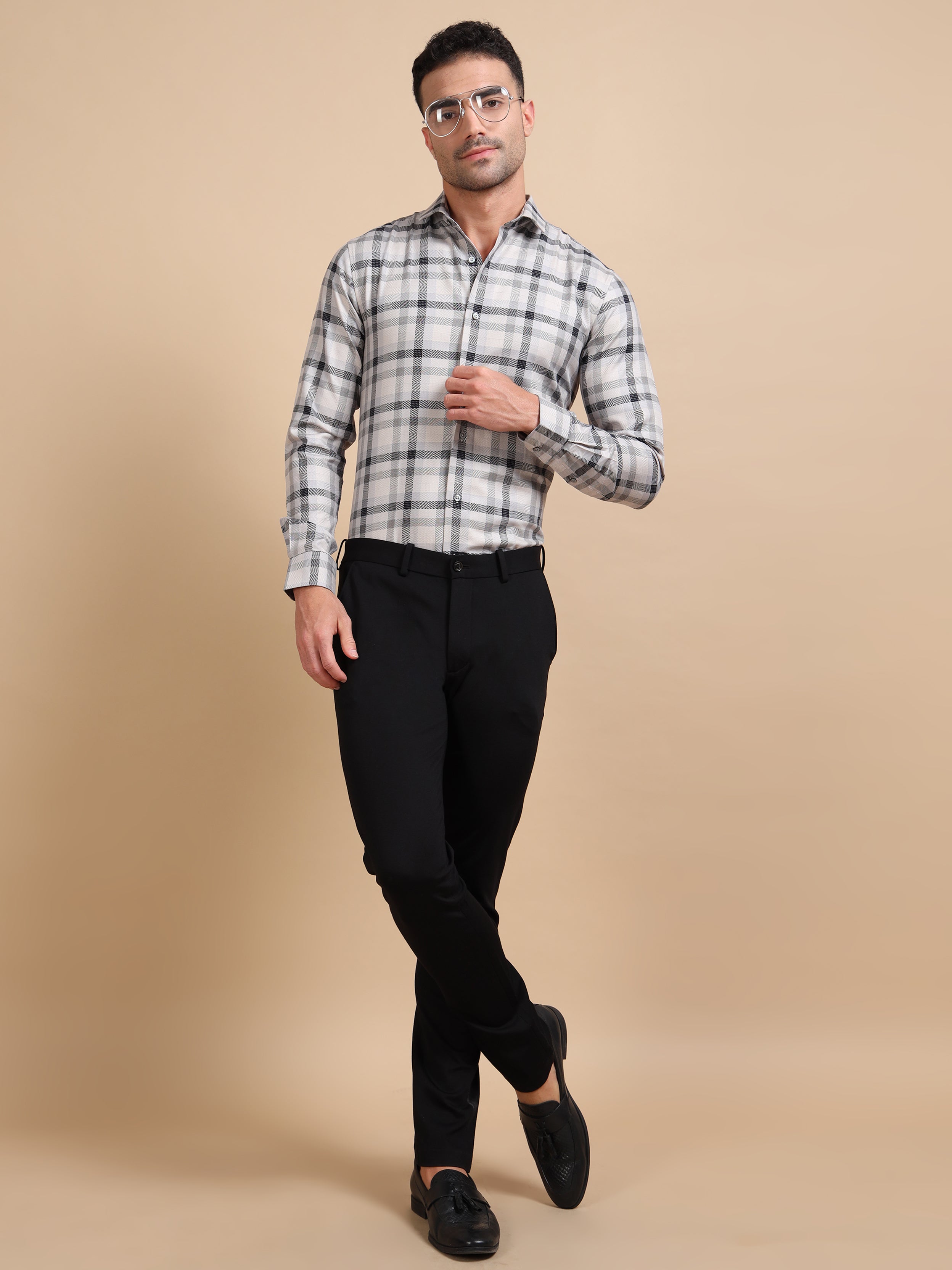 Chicago Check Formal Shirt