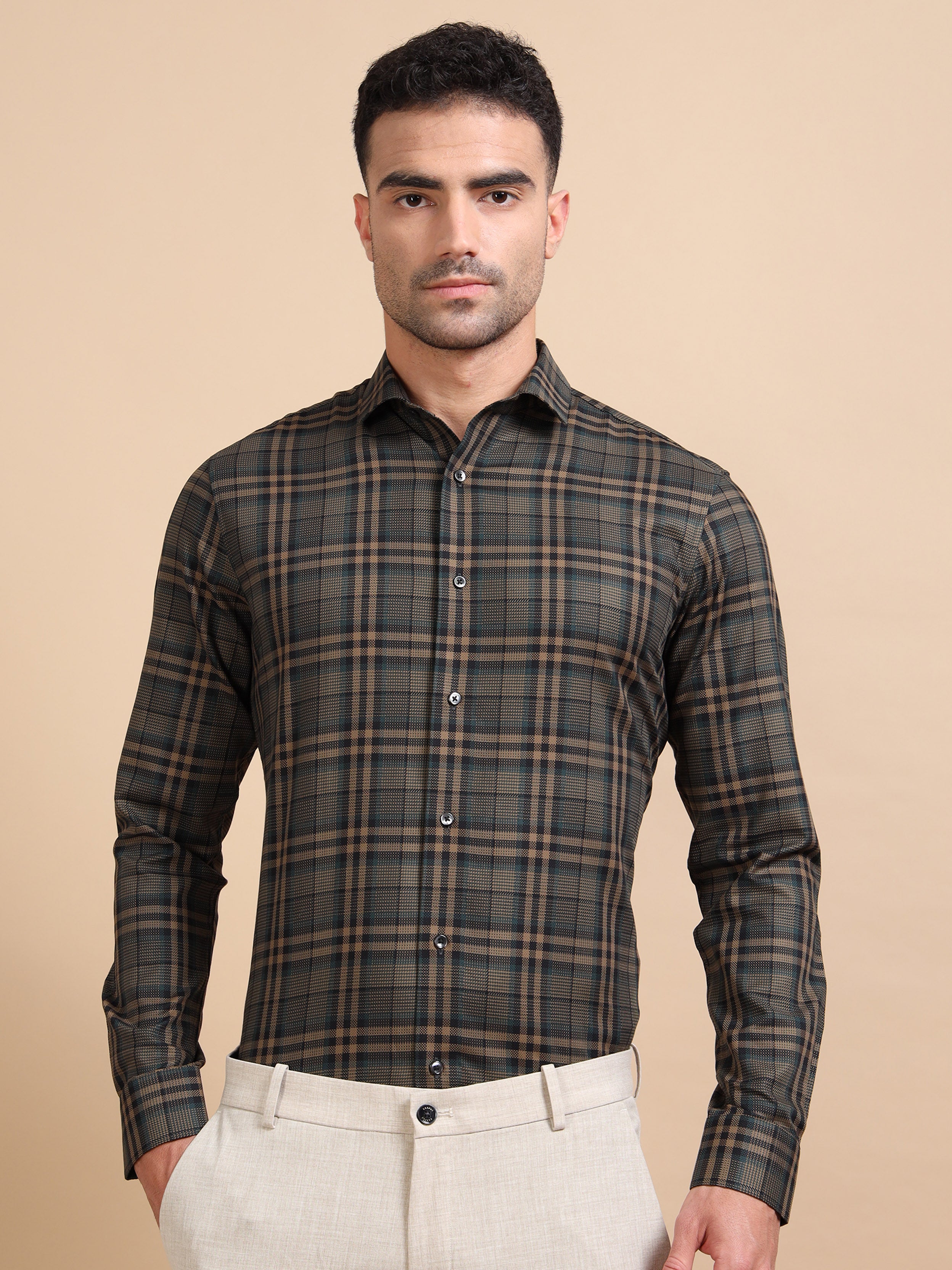 Montenegro Dark Formal Shirt