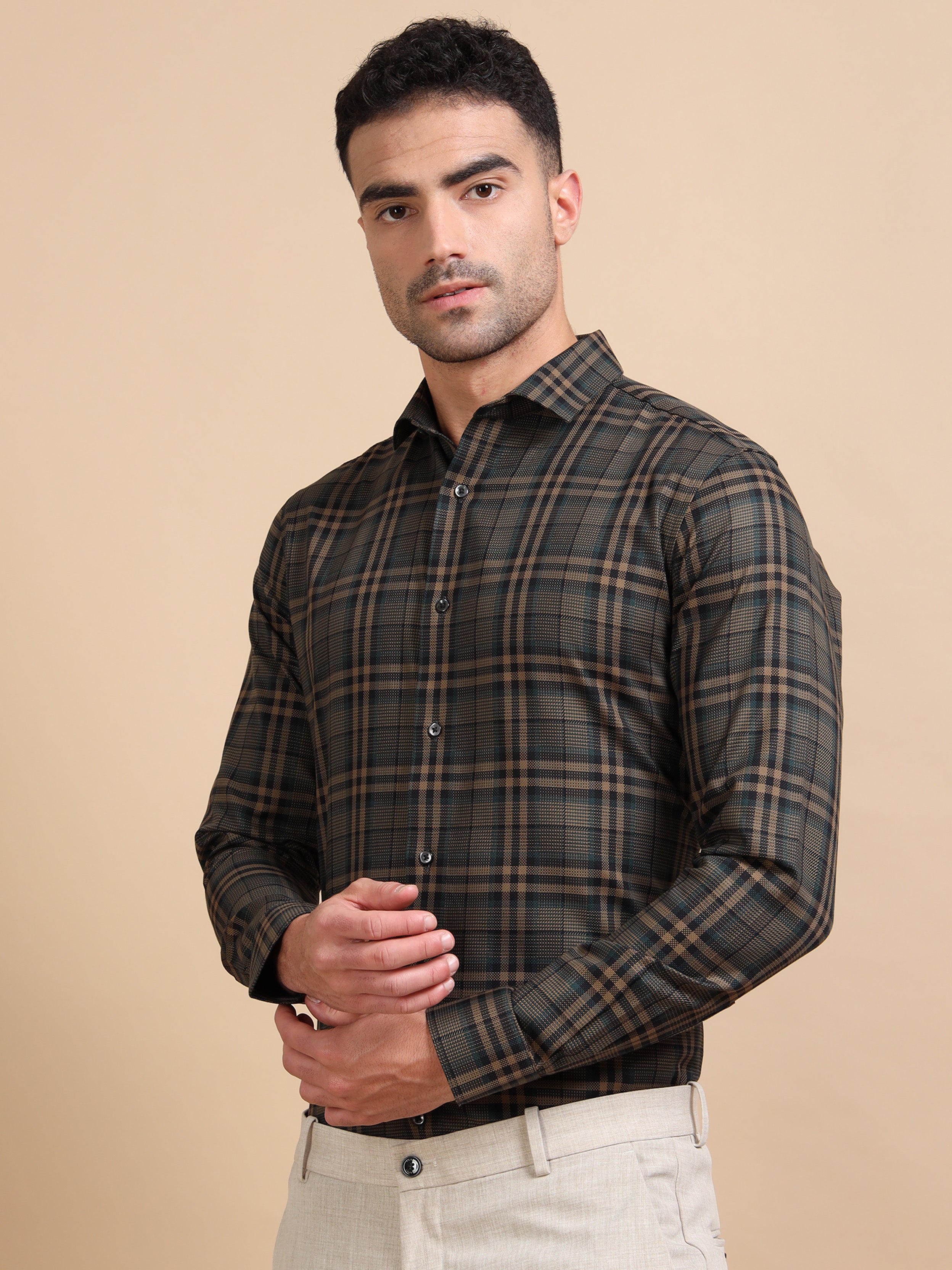 Montenegro Dark Formal Shirt