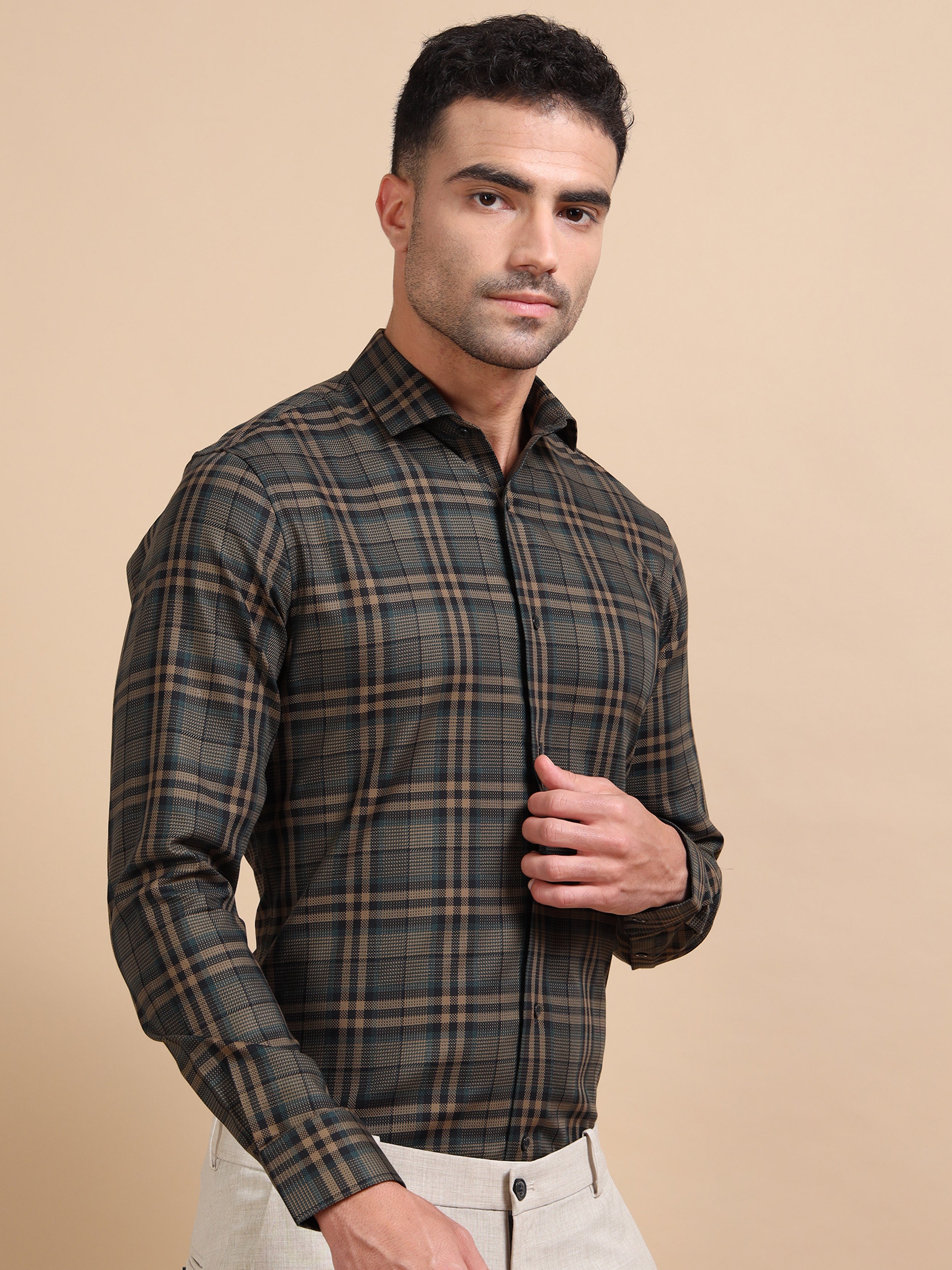 Montenegro Dark Formal Shirt