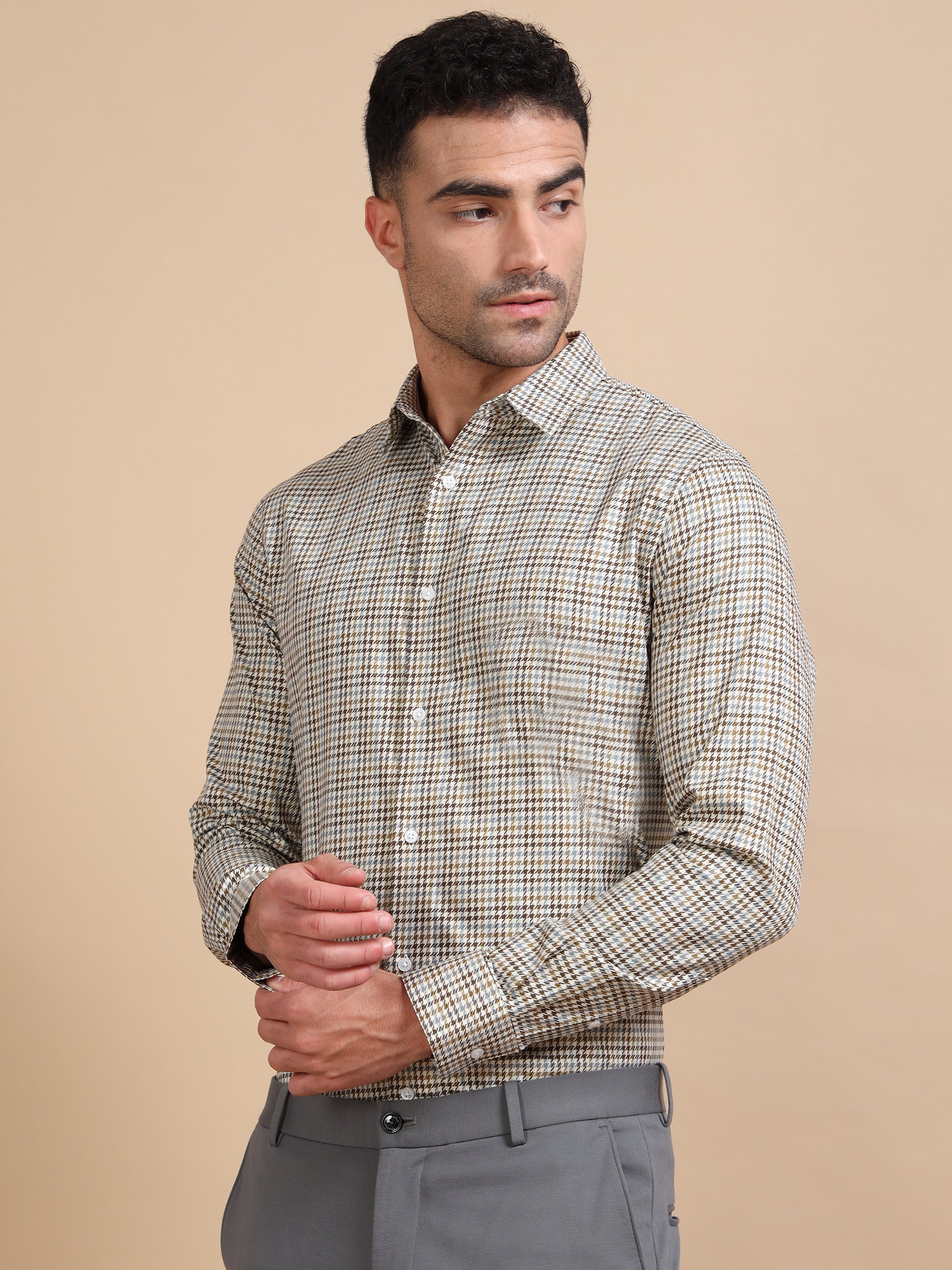 Cambridge Check Formal Shirt