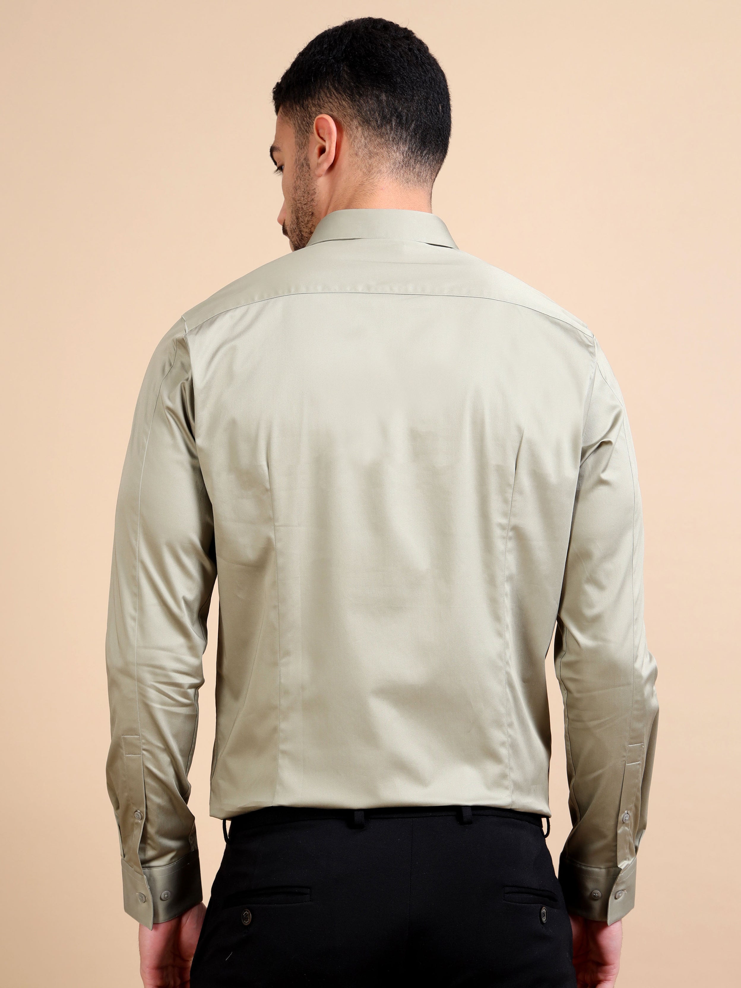 Olive Stretch Premium Shirt