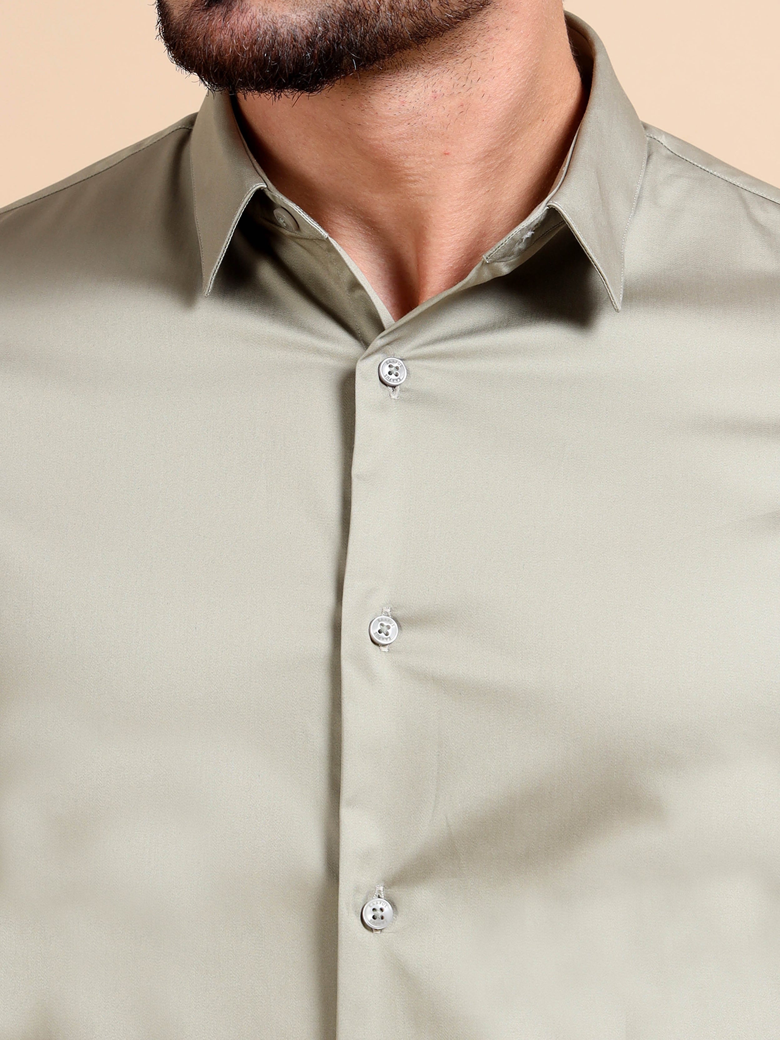 Olive Stretch Premium Shirt