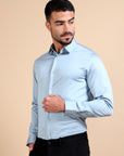 Blue Stretch Premium Shirt