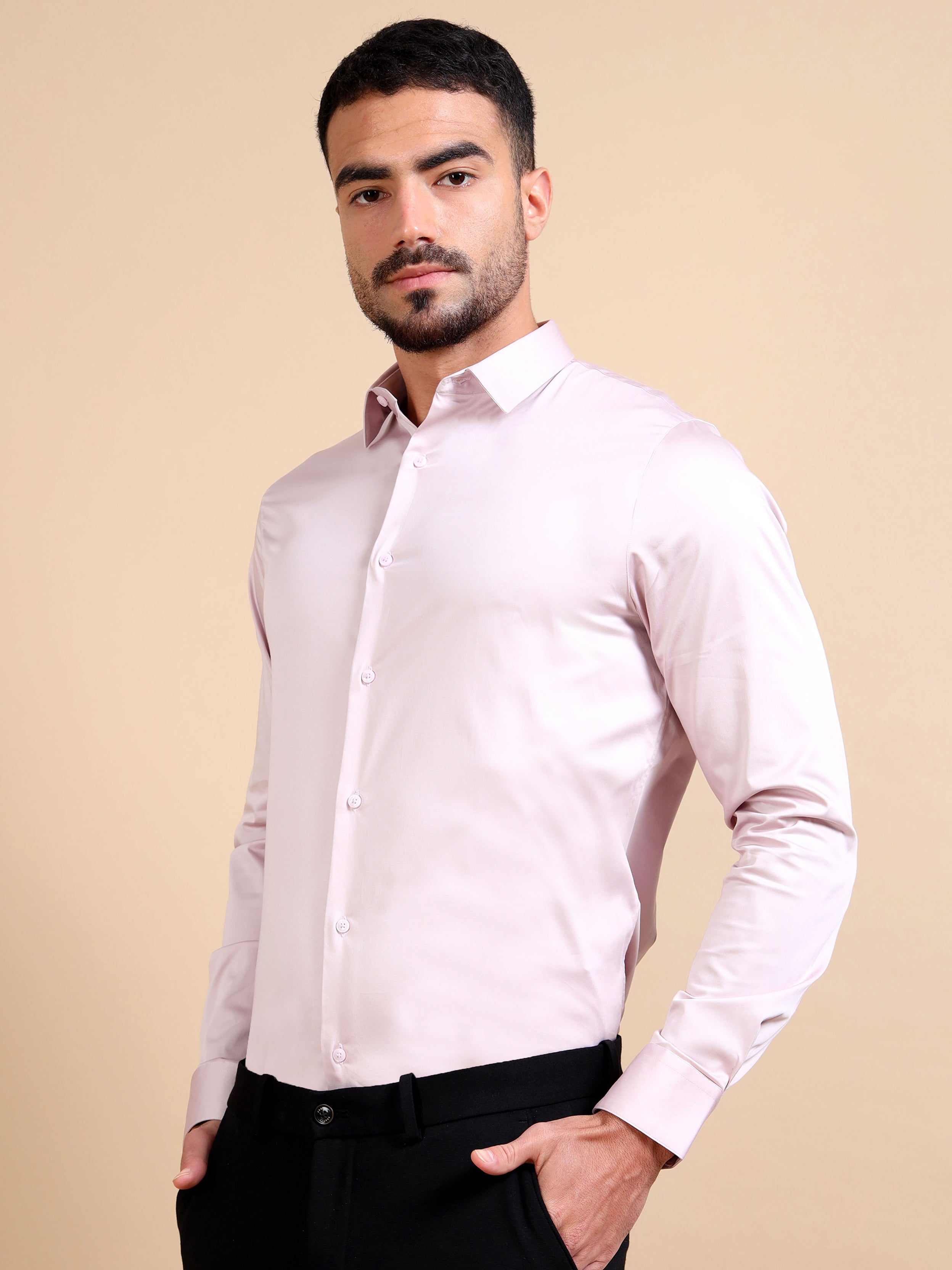 Pink Stretch Premium Shirt