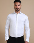 Subtle White Jacquard Premium Shirt