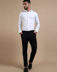 Subtle White Jacquard Premium Shirt