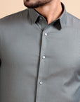 Structure Green Premium Formal Shirt