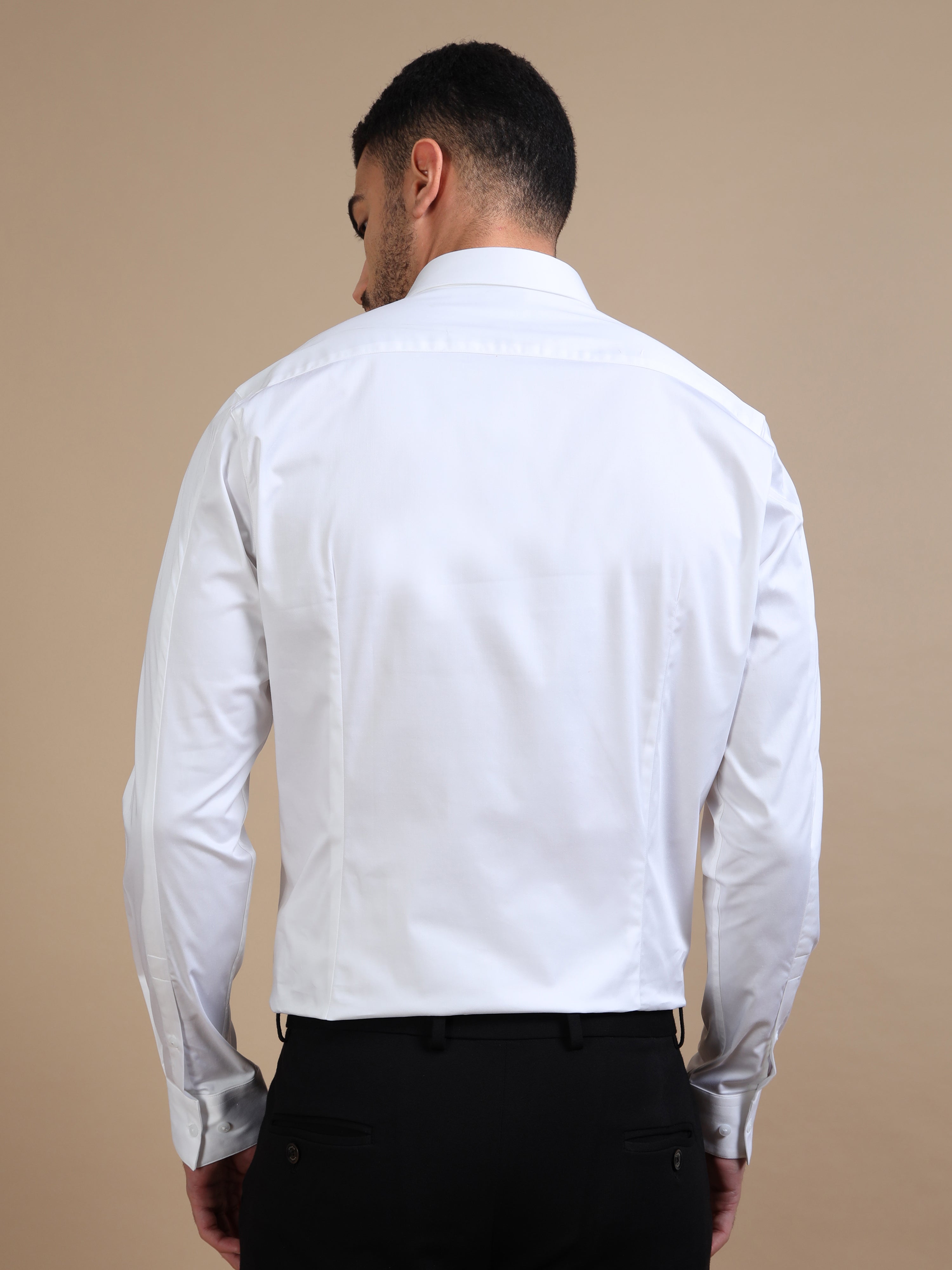 White Stretch Premium Shirt