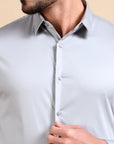 Light Grey Stretch Premium Shirt