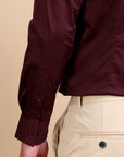 Maroon Stretch Premium Shirt