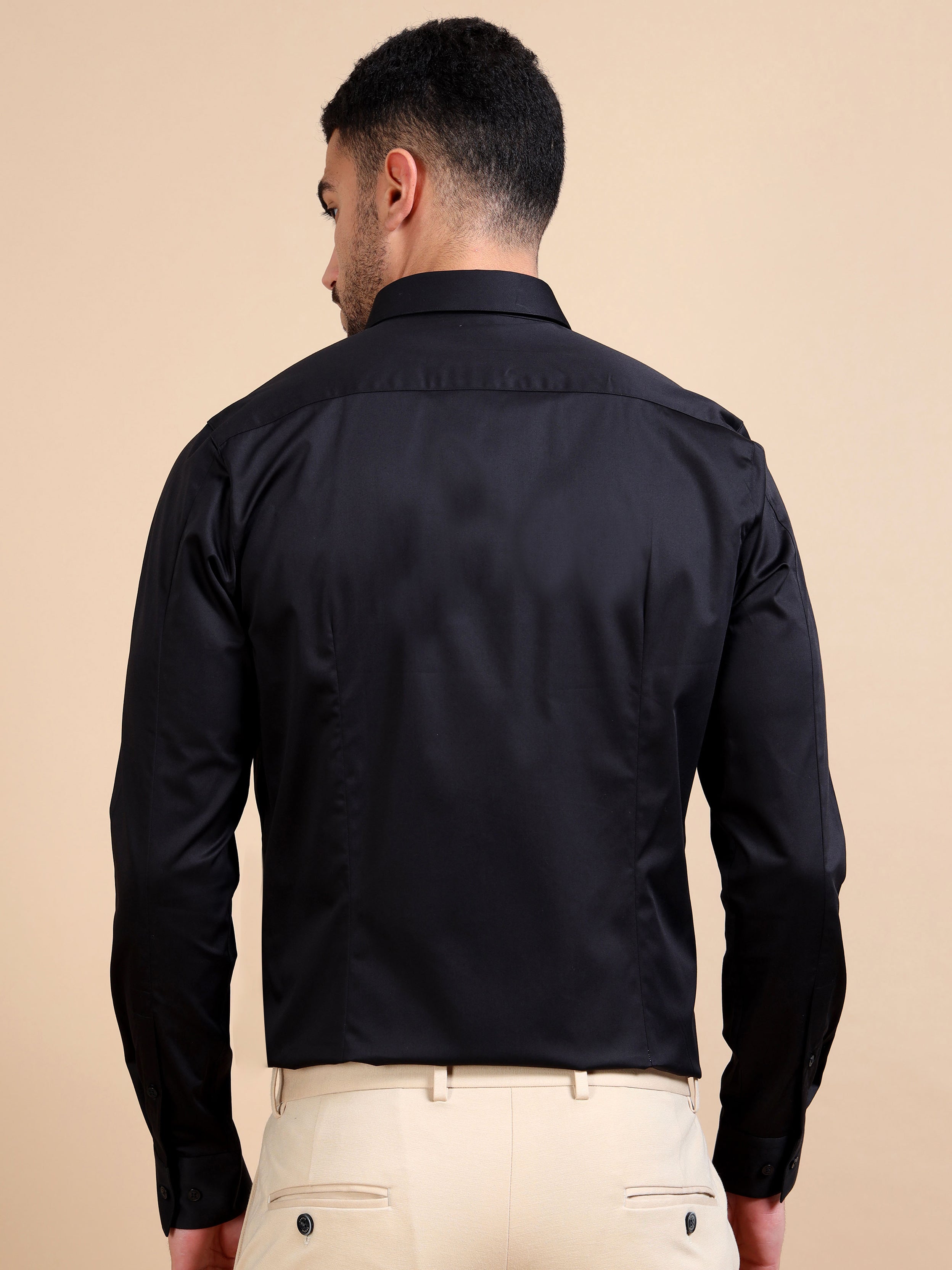 Black Stretch Premium Shirt