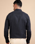 Black Derby Stripe Shirt