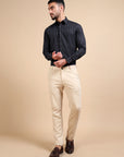 Black Derby Stripe Shirt