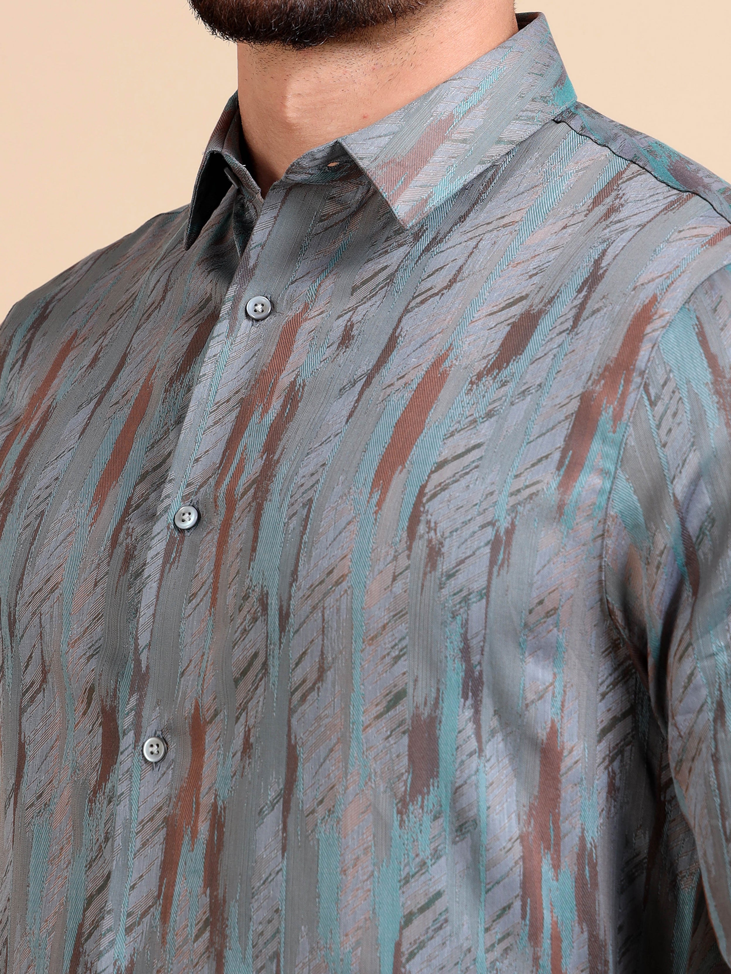 Marble Jacquard Premium Shirt