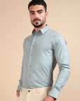 Structure Olive Premium Formal Shirt