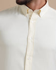 Yellow Zen Button-down Stripe Shirt