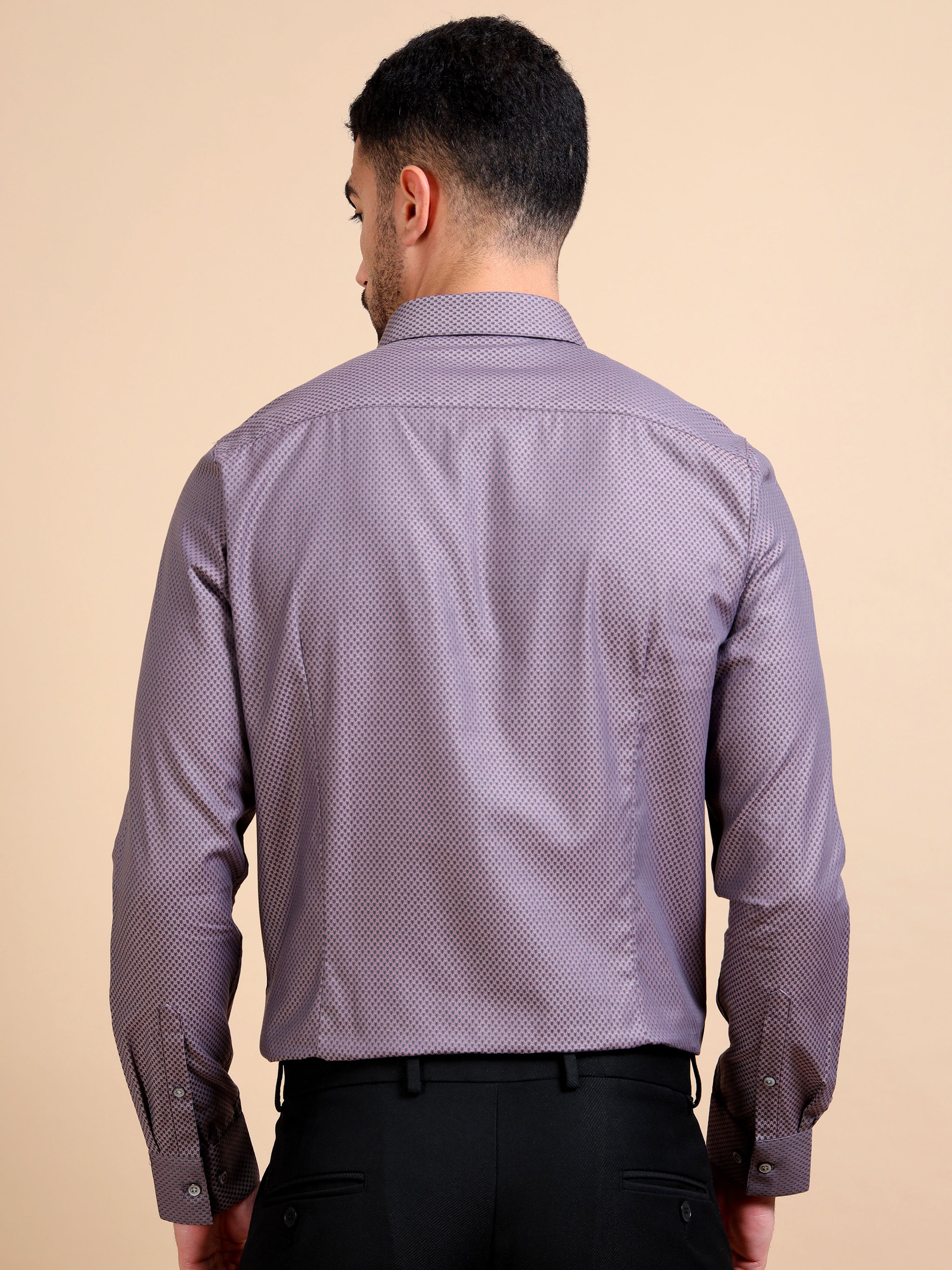 Structure Lilac Premium Formal Shirt