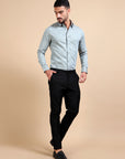 Blue Antique Jacquard Premium Shirt