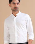 Vanilla Solid Stretch Shirt