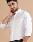 Vanilla Solid Stretch Shirt