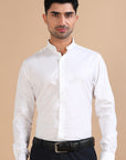 Vanilla Solid Stretch Shirt